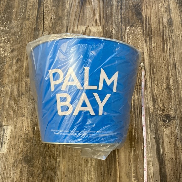 Palm Bay beer ice metal bucket 🪣 BNIP - Picture 4 of 6